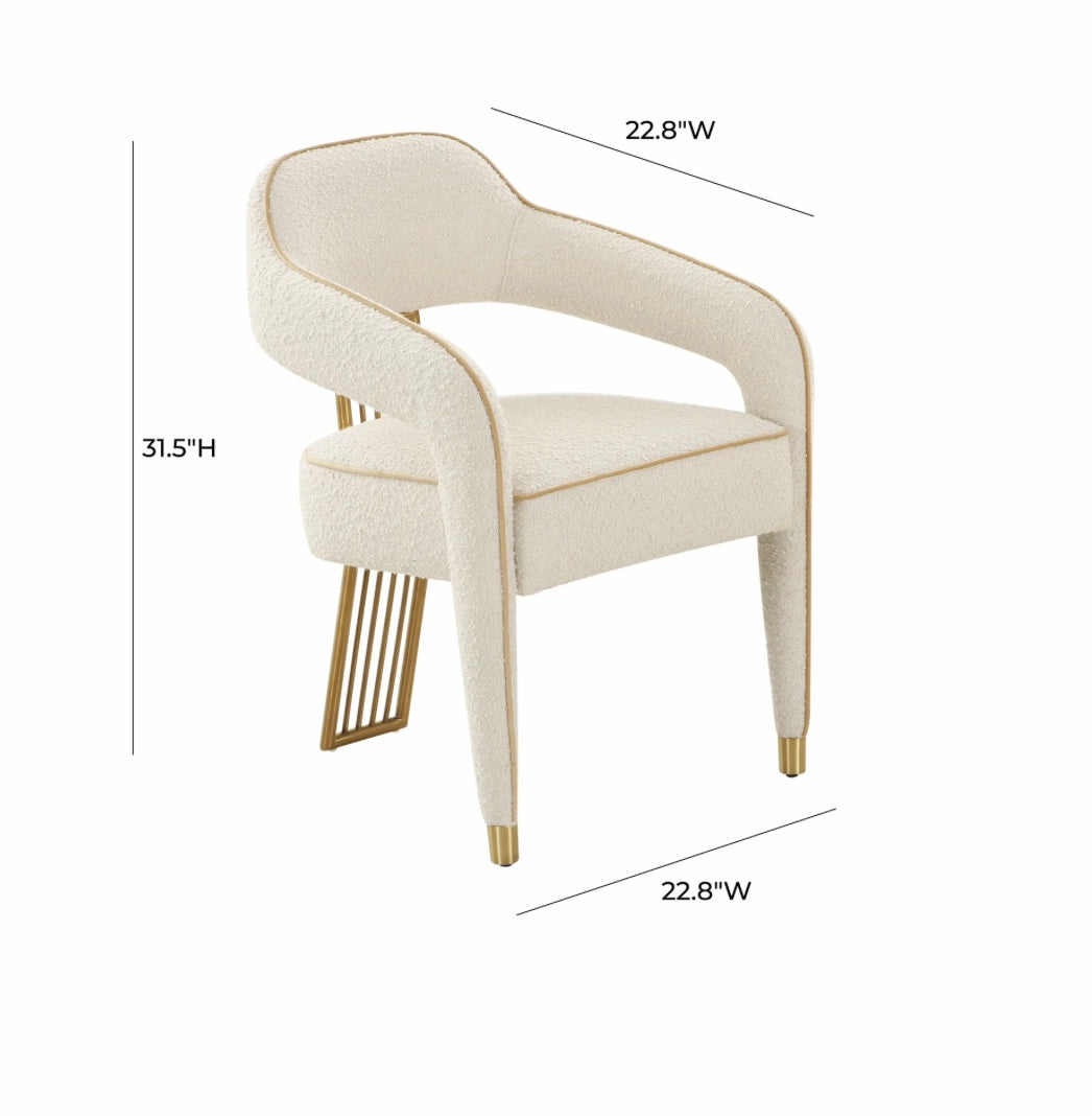 Corralis Cream
Linen Dining Chair