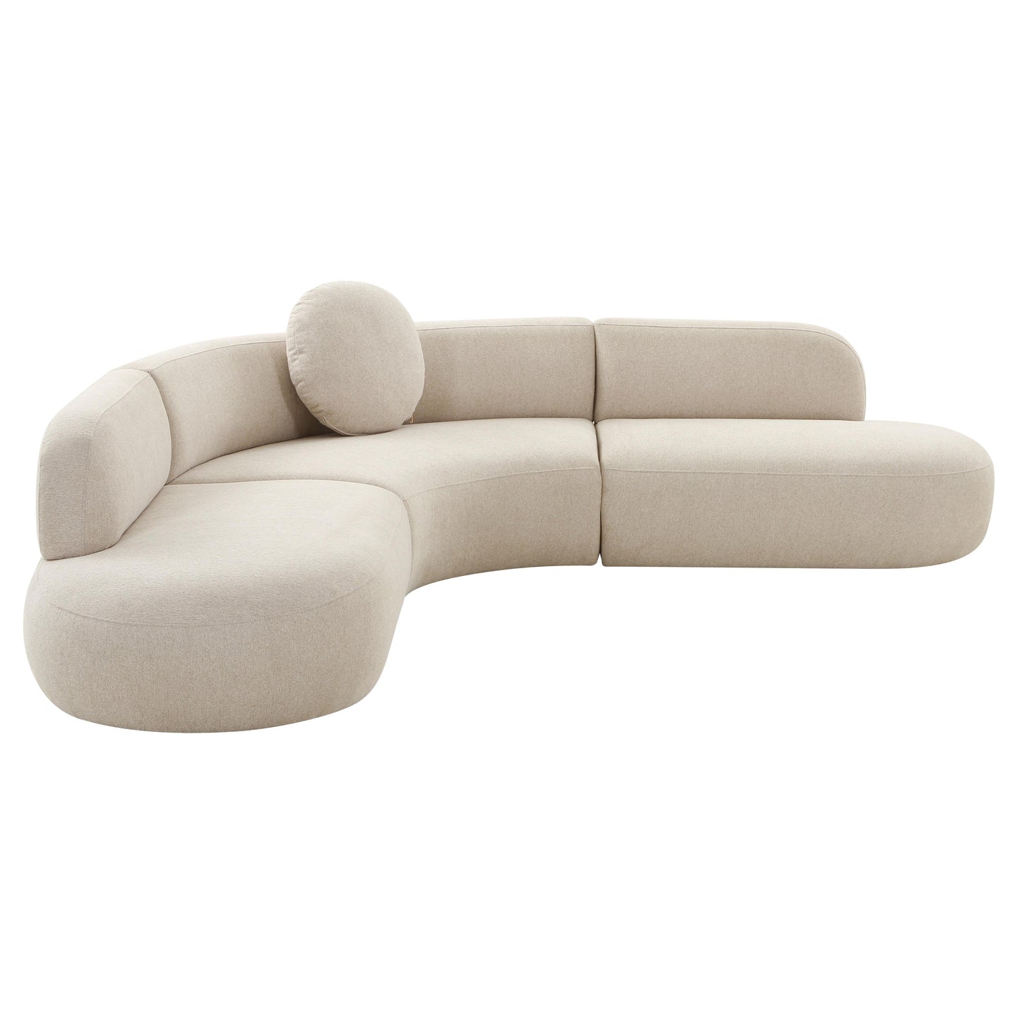 Broohah Upholstered
Sectional-Beige