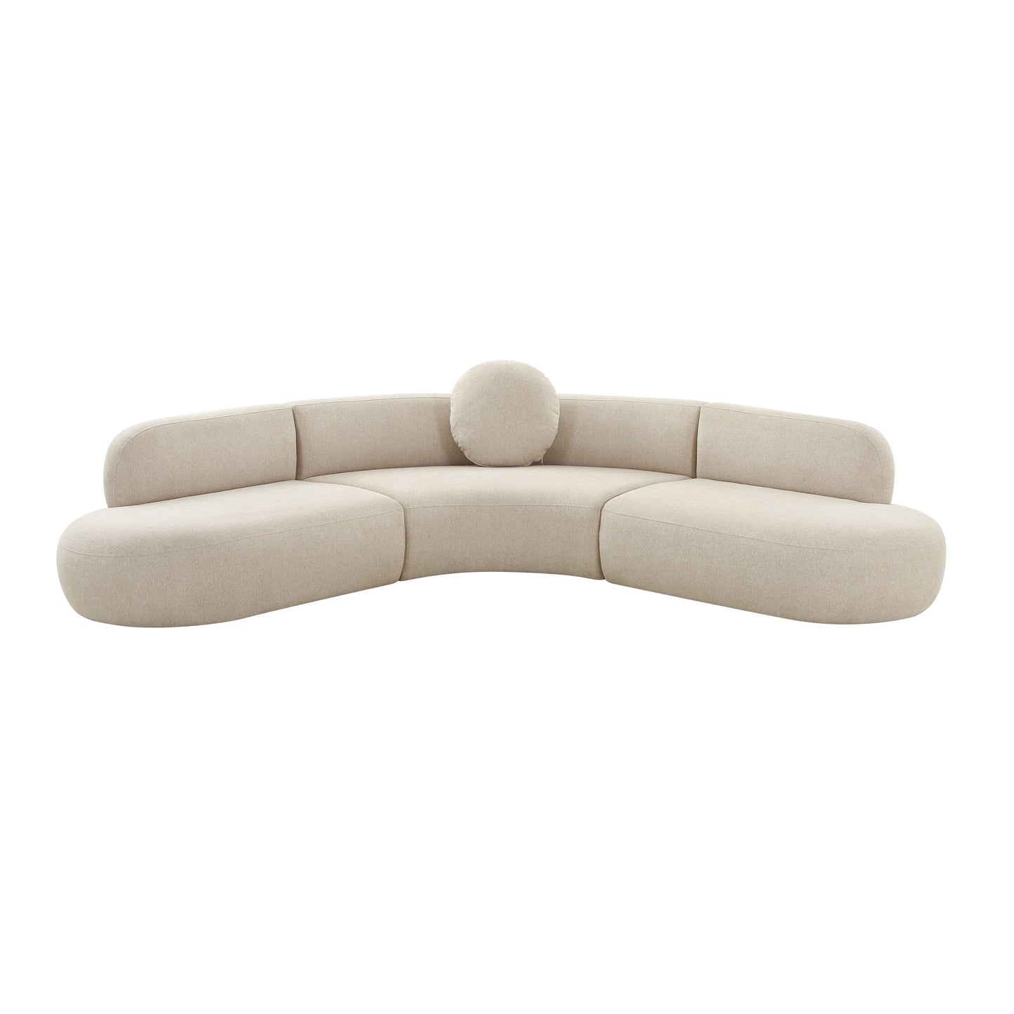 Broohah Upholstered
Sectional-Beige