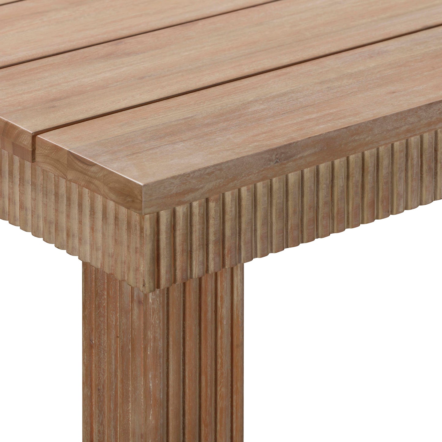 Cassie Natural Outdoor Rectangular Dining Table