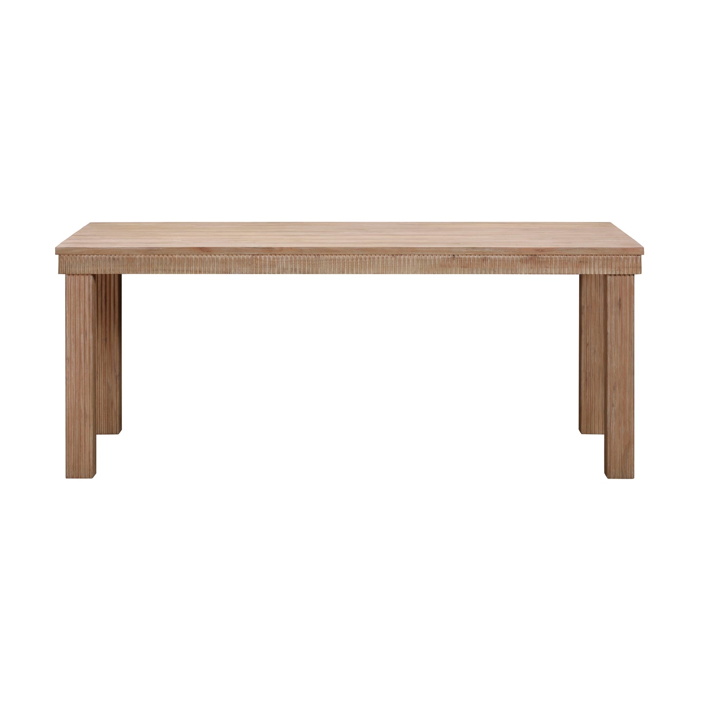 Cassie Natural Outdoor Rectangular Dining Table