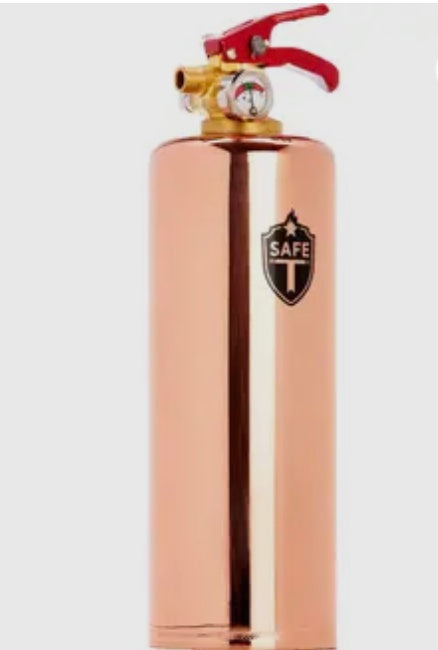 Putting Out- Rose Gold Fire Extinguisher