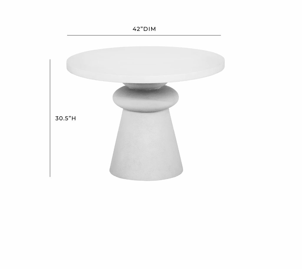 Lupita White
42" Round Dinette Table