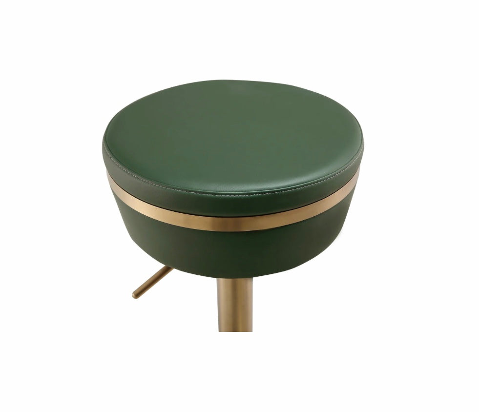 Astro Vegan Green
Leather Adjustable Stool