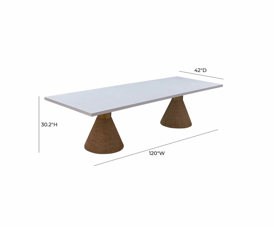 Rishi Rope
120" Rectangular Dining Table