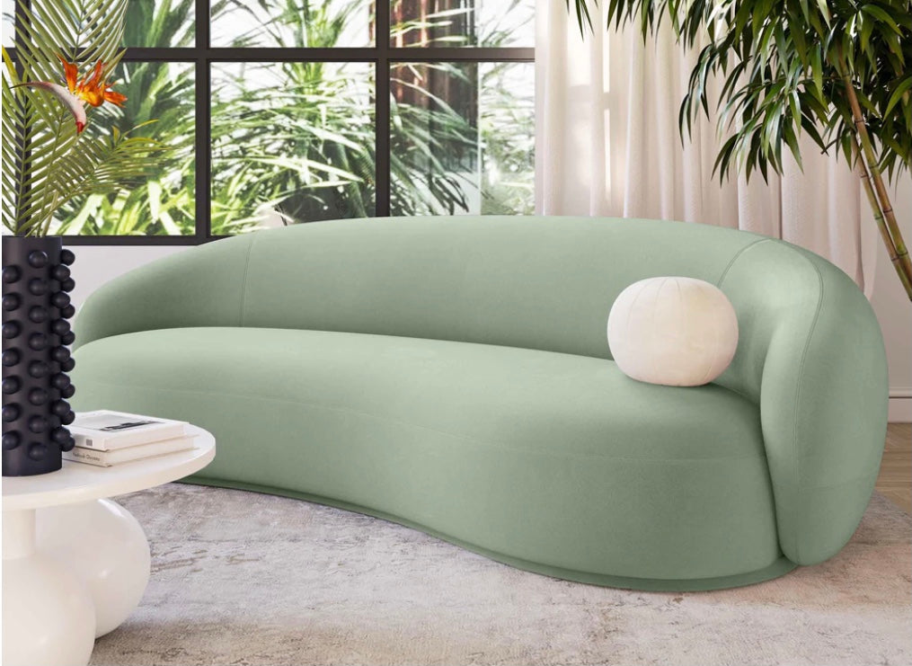 Skylar Velvet Sofa