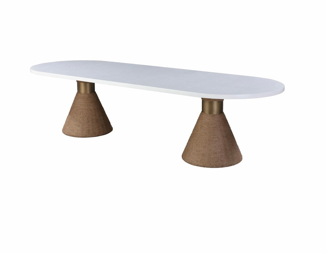 Rishi Rope
120" Oval Dining Table