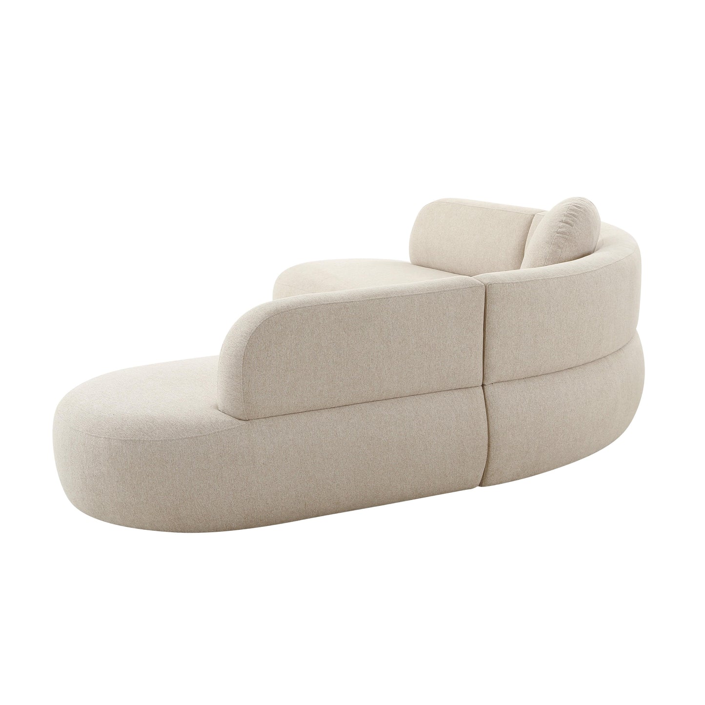 Broohah Upholstered
Sectional-Beige