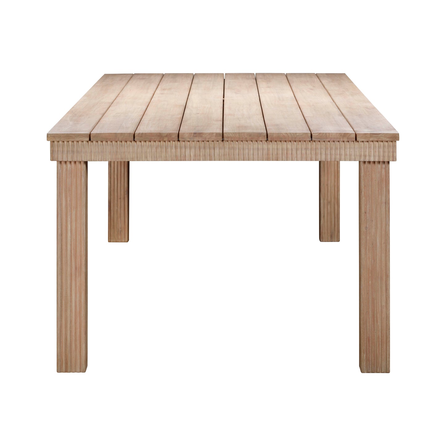 Cassie Natural Outdoor Rectangular Dining Table