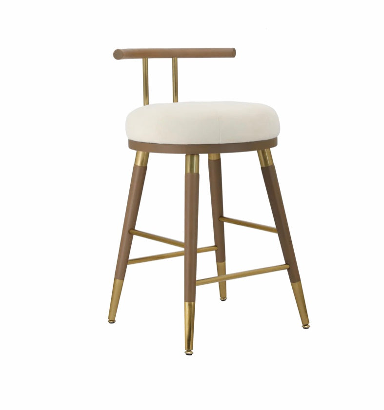 Juniper Velvet Stool