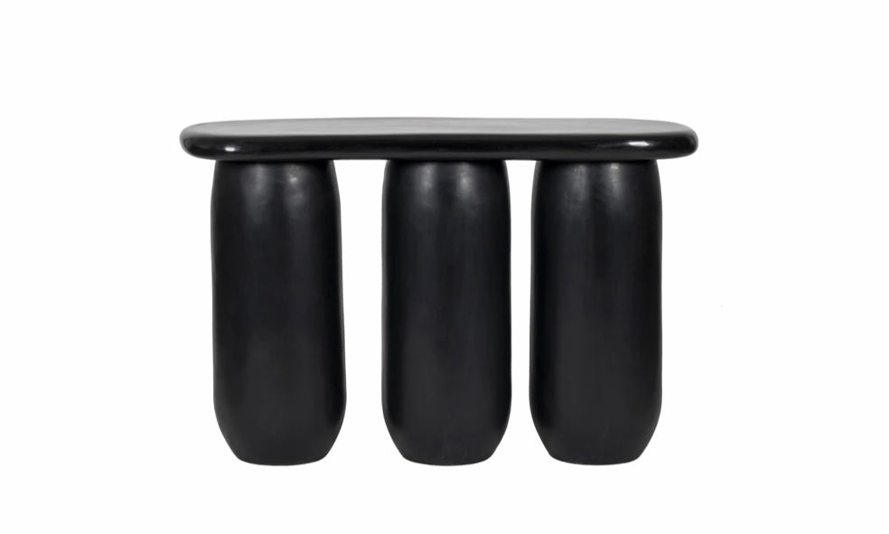 Rahul Black Console Table