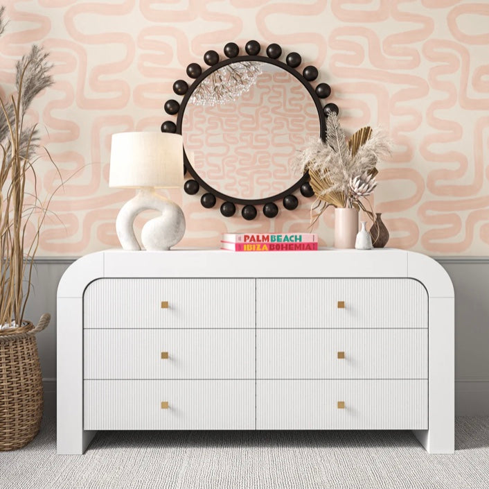 Hump 6 Drawer Dresser