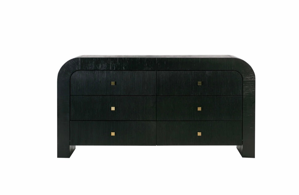 Hump 6 Drawer Dresser