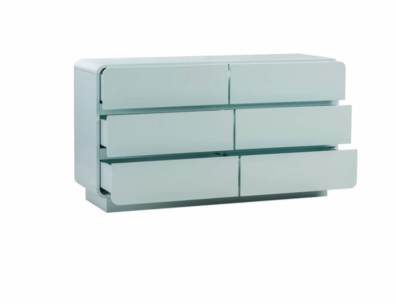 Sagura Blue 6-Drawer Dresser