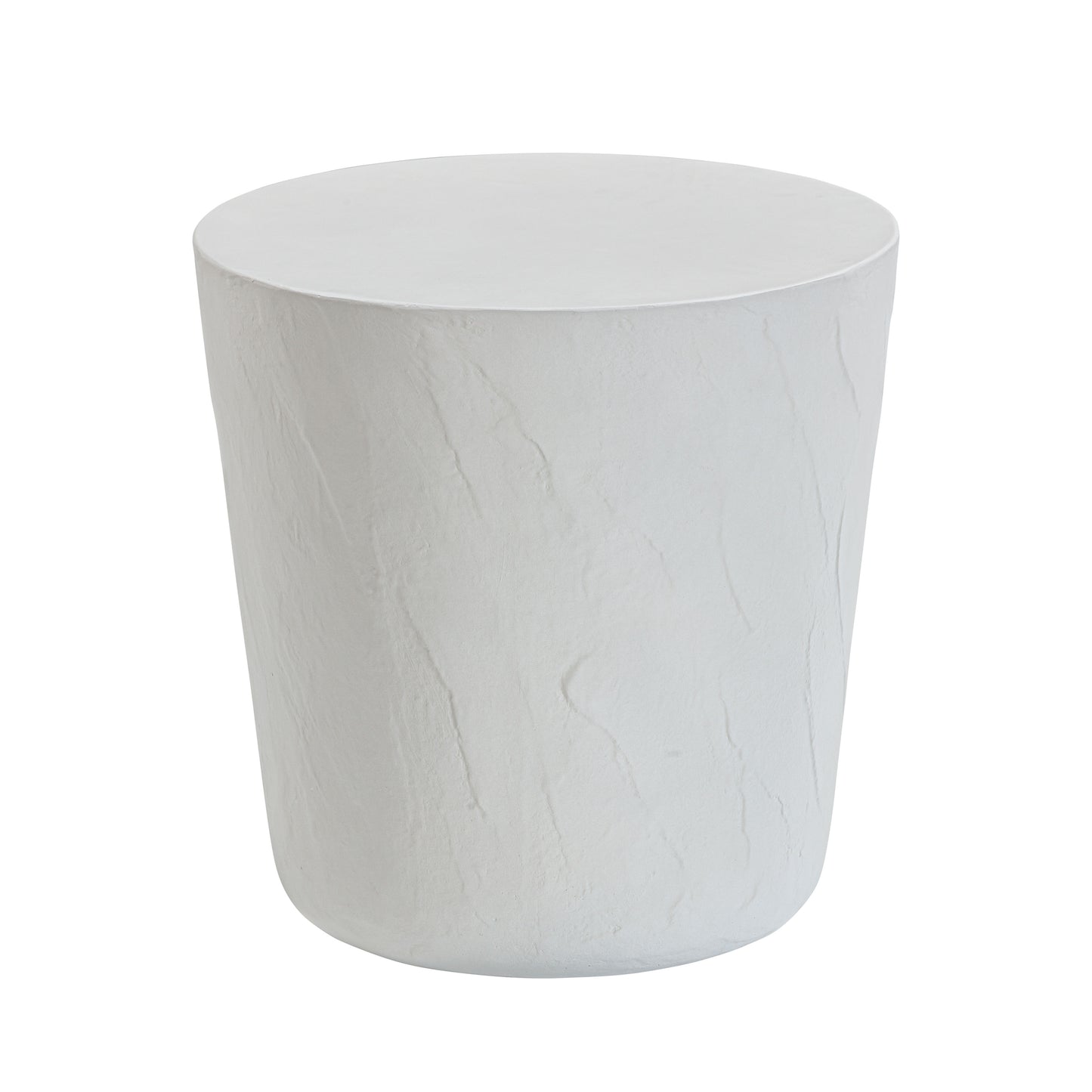 Margot Light Grey Faux Plaster Indoor / Outdoor Concrete Stool